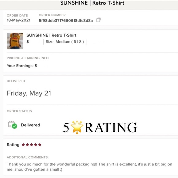 RELISTED SUNSHINE | Retro T-Shirt - Picture 4 of 8